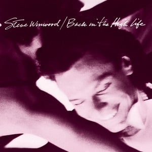 Higher Love album cover from Back in the High Life by Steve Winwood (1986)