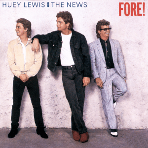 Hip to Be Square album cover from Fore! by Huey Lewis and the News (1986)