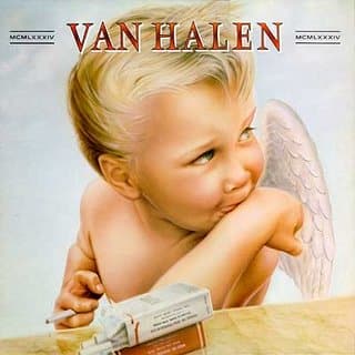 Jump album cover from 1984 by Van Halen