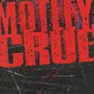 Hooligan's Holiday single artwork from Mötley Crüe (1994 album) by Mötley Crüe featuring dark, moody band imagery