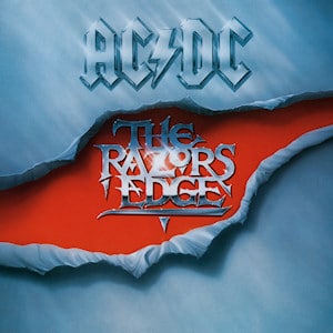 Thunderstruck by AC/DC The Razors Edge album cover 1990