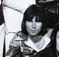 Cozy Powell drummer portrait from 1974