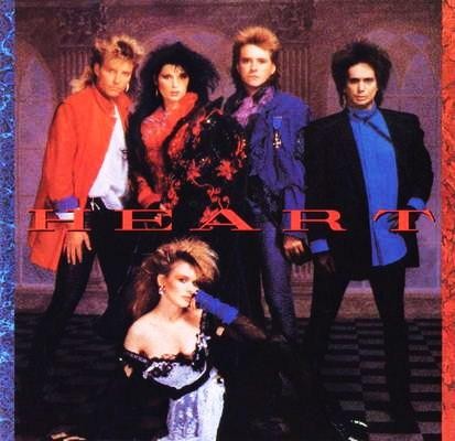 Heart 1985 self-titled album cover