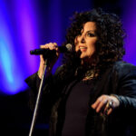 Heart Royal Flush Tour singer Ann Wilson performing live