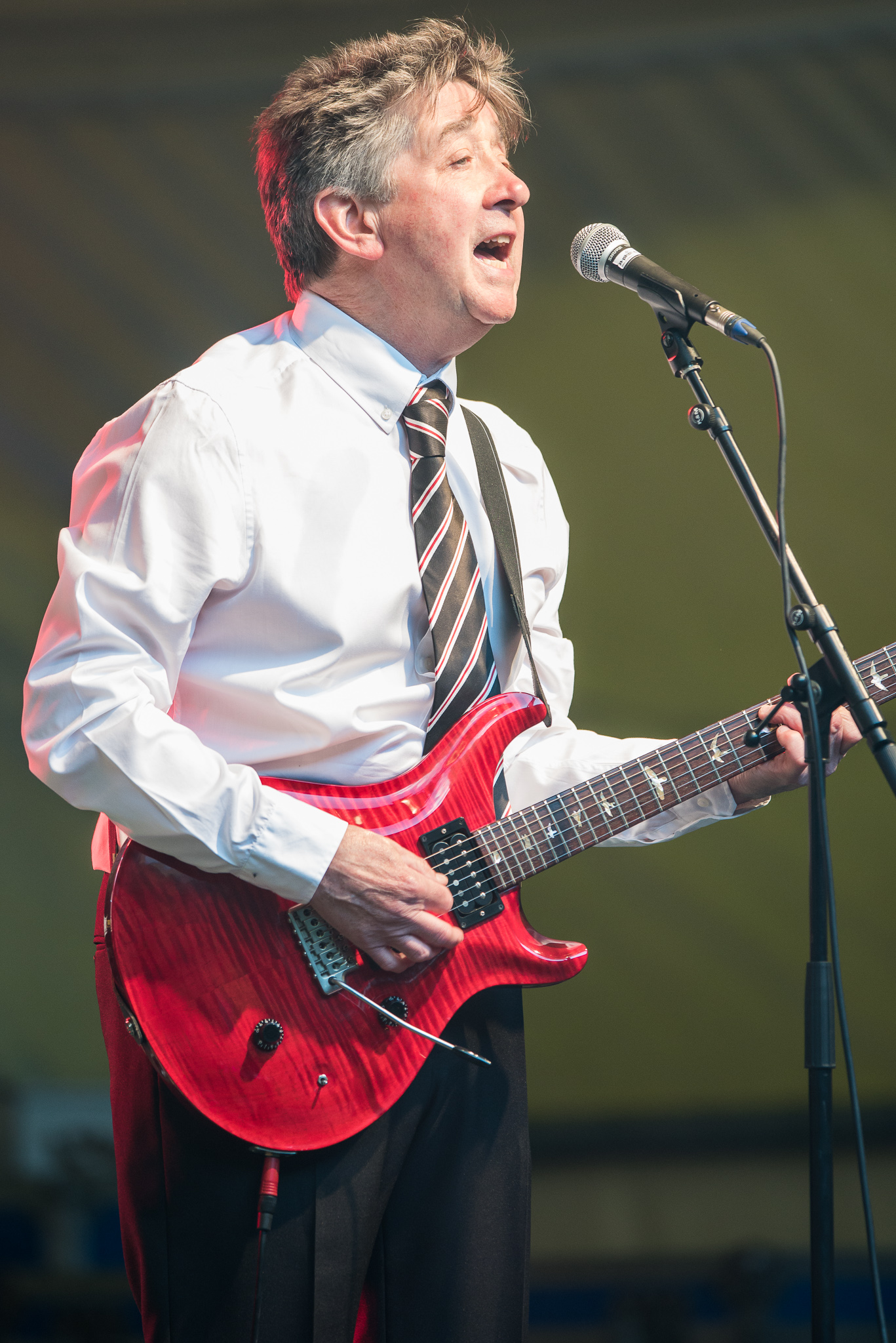 Tony Hicks Hollies guitarist performing live