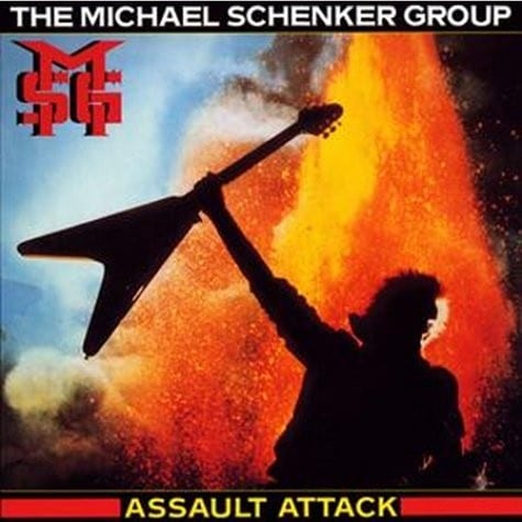 Michael Schenker Group Assault Attack album cover