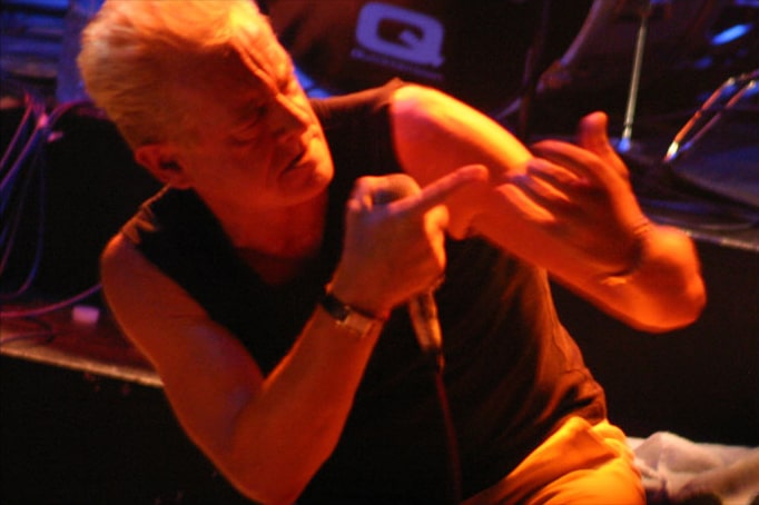 Graham Bonnet performing live in 2010