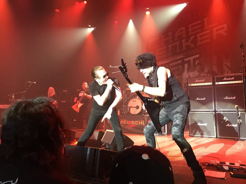 Graham Bonnet with Michael Schenker