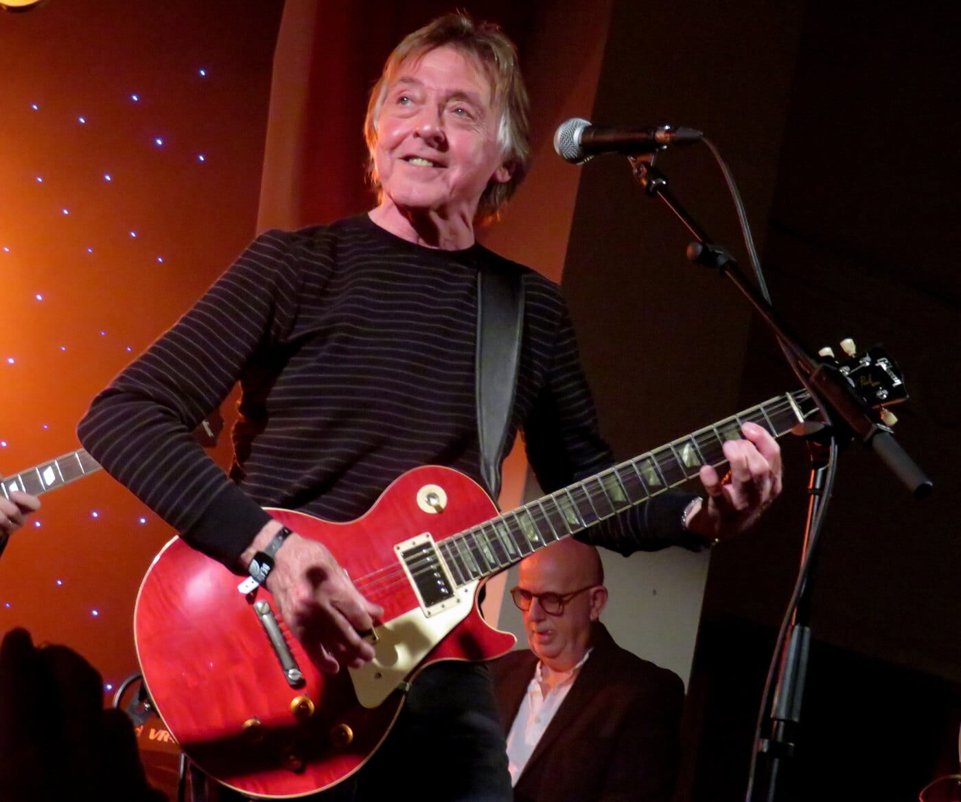 Joey Molland of Badfinger performing in Liverpool in 2018