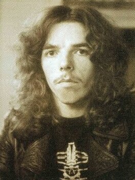 Mike Gibbins of Badfinger in a 1974 promotional photo