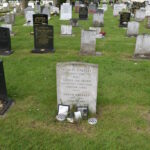 Robert Calvert grave marker at Minster Cemetery