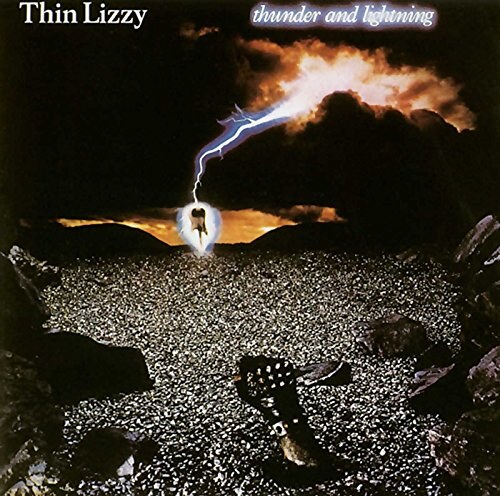 Thin Lizzy Thunder and Lightning 1983 album cover