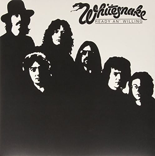 Whitesnake Ready an Willing 1980 album cover