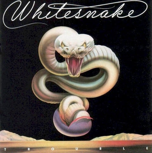 Whitesnake Trouble 1978 album cover